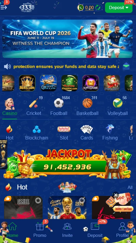 J33 Bet Game App