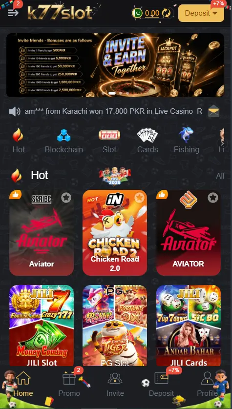 K77slot Game App