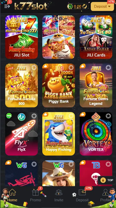 K77slot Game