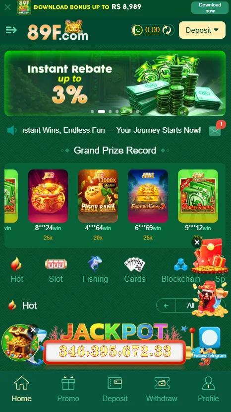 89F Game App