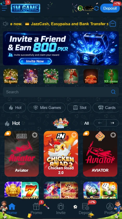 1M Game App