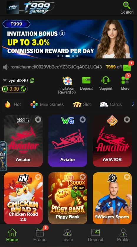 T999 Game App