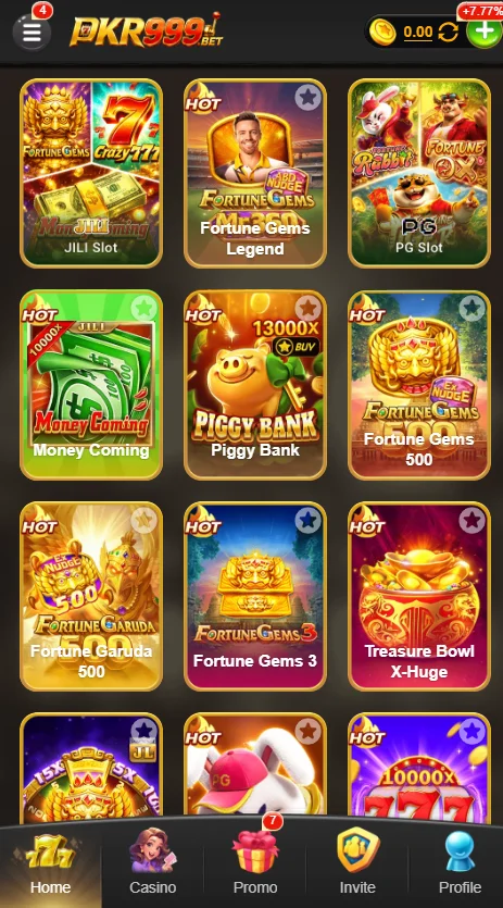 PKR999 Game Types