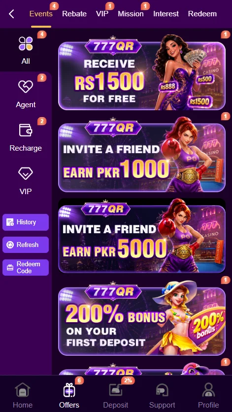 777QR Game Promotion