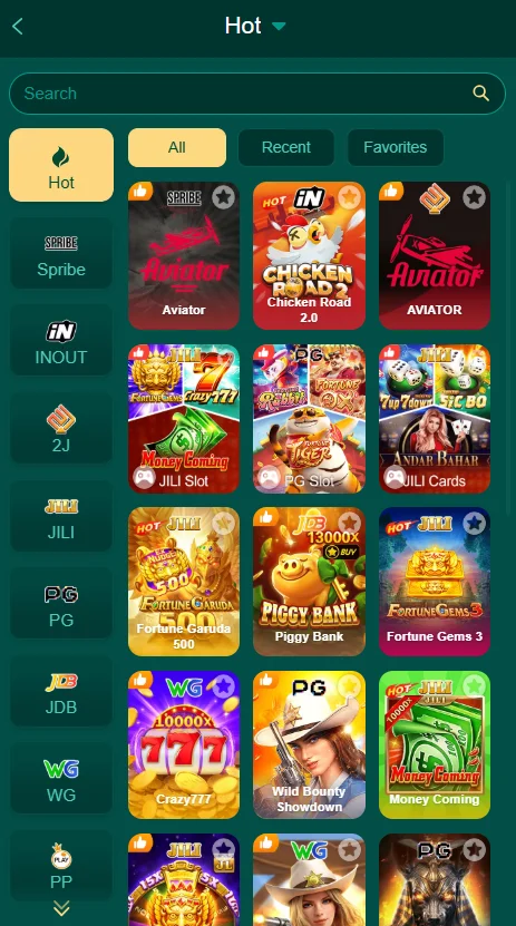 X03 APK Game Types